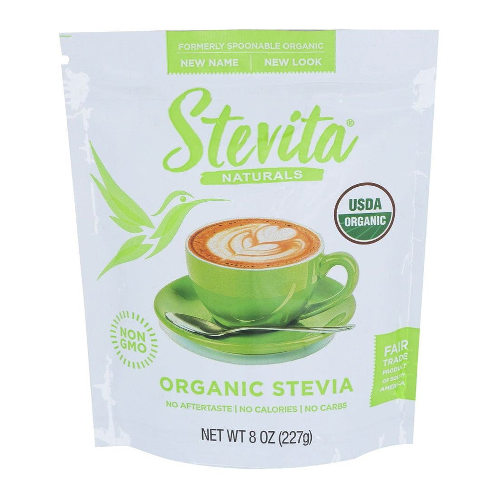 Stevita Naturals Organic Spoonable Powder Pouch, 8 Oz